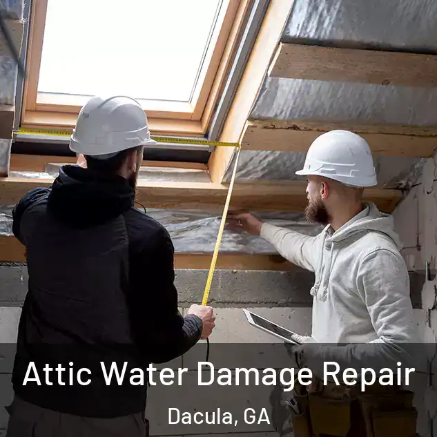  Attic Water Damage Repair Dacula, GA