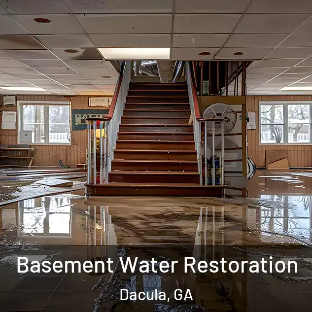  Basement Water Restoration Dacula, GA