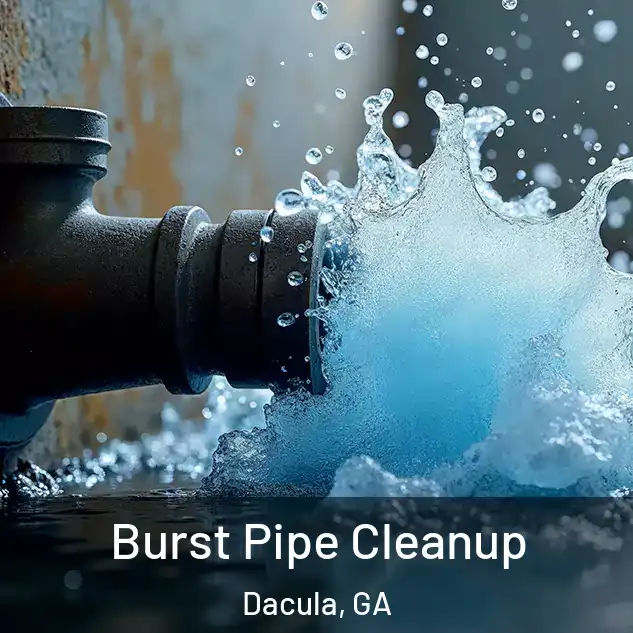  Burst Pipe Cleanup Dacula, GA