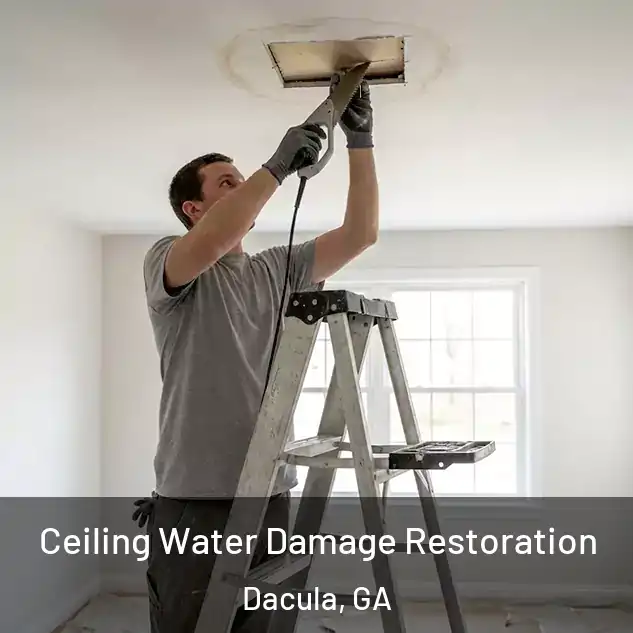  Ceiling Water Damage Restoration Dacula, GA