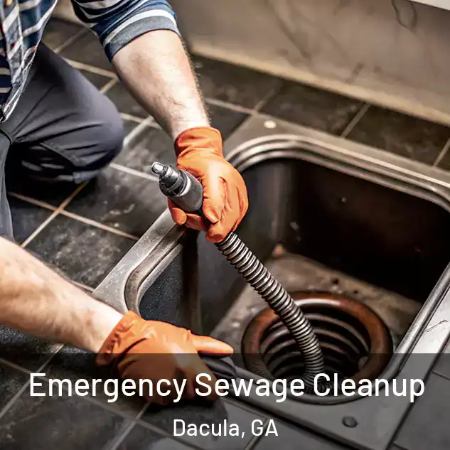 Emergency Sewage Cleanup Dacula, GA