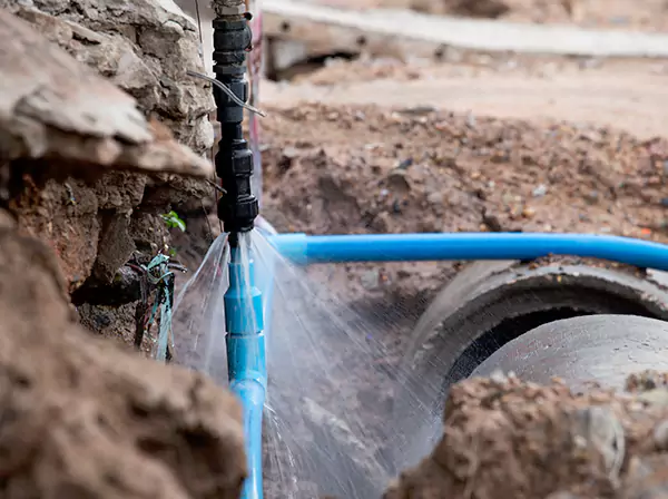 Burst Pipe Cleanup in Dacula