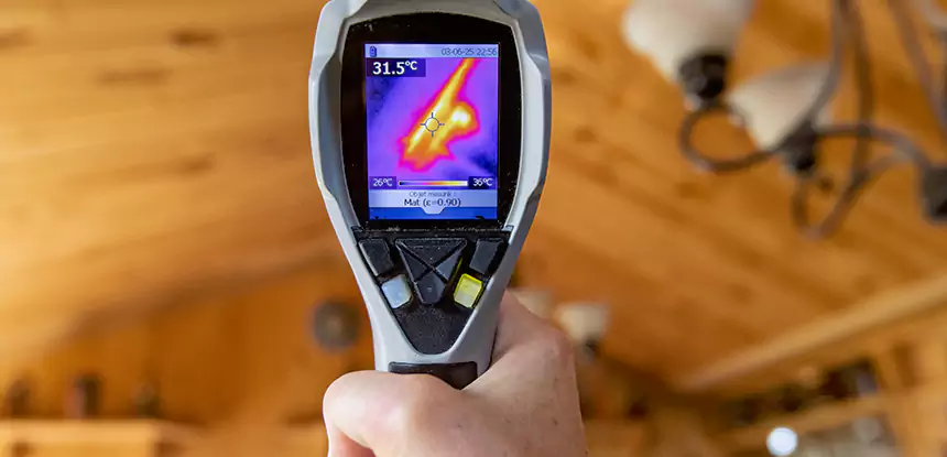 Infrared Camera Roof Leak Detection in Dacula