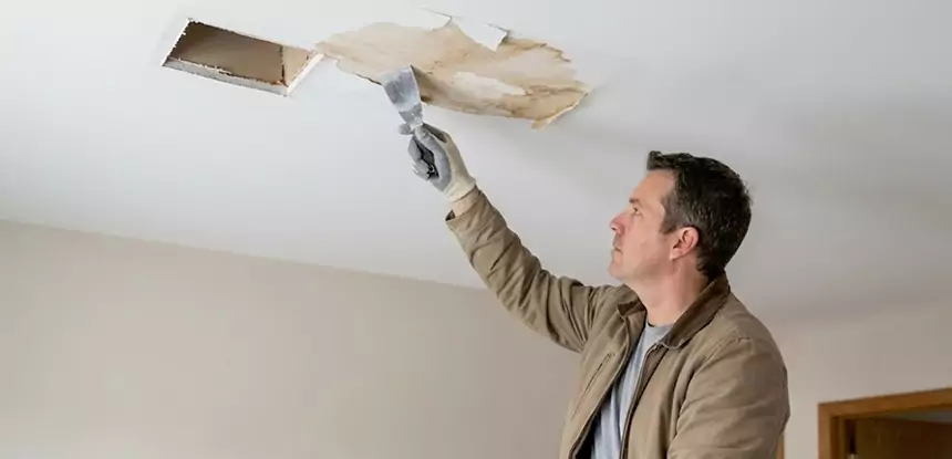 Dry Ceiling After Water Leak in Dacula