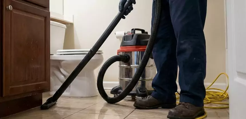 Fix Bathroom Floor Water Damage Dacula