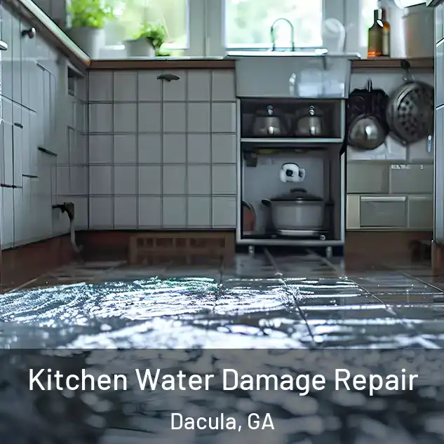  Kitchen Water Damage Repair Dacula, GA