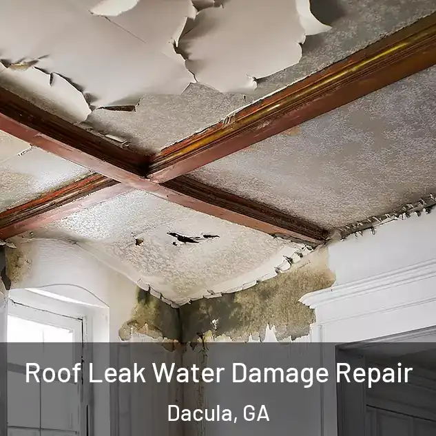  Roof Leak Water Damage Repair Dacula, GA