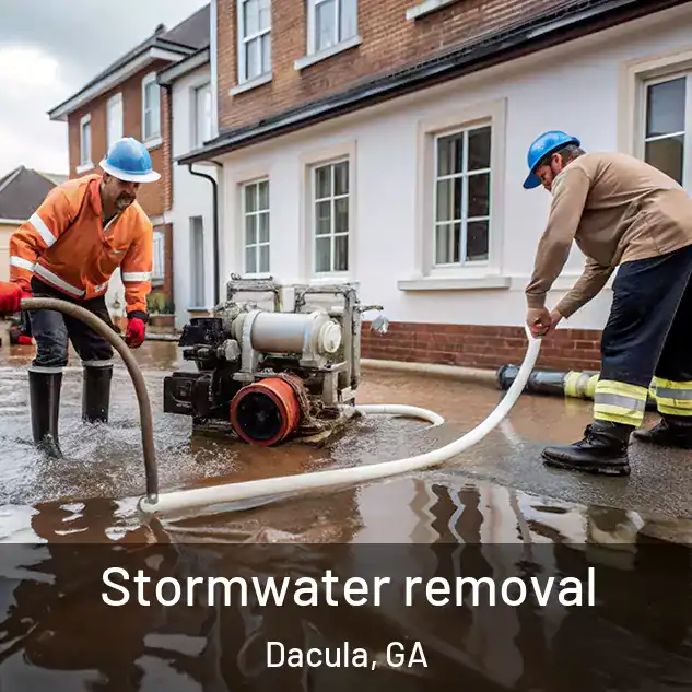 Stormwater removal Dacula, GA